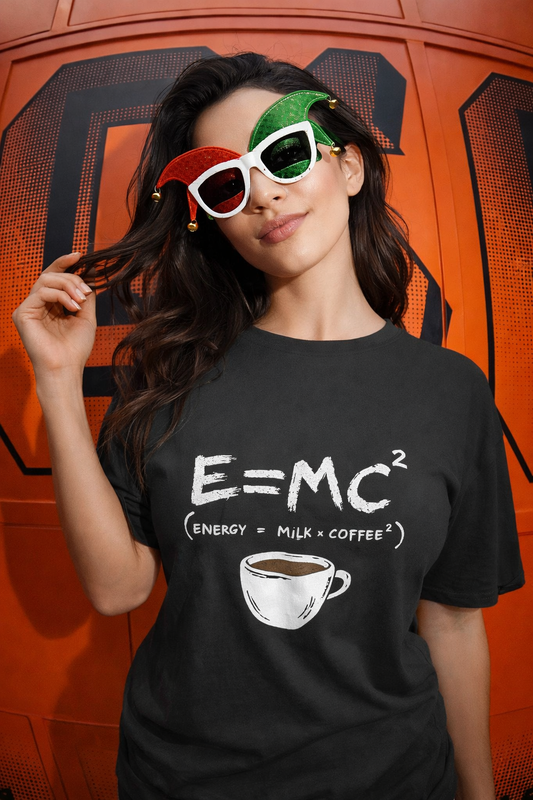 Tiny Mass. Cosmic Energy Unisex Terry Oversized Tee